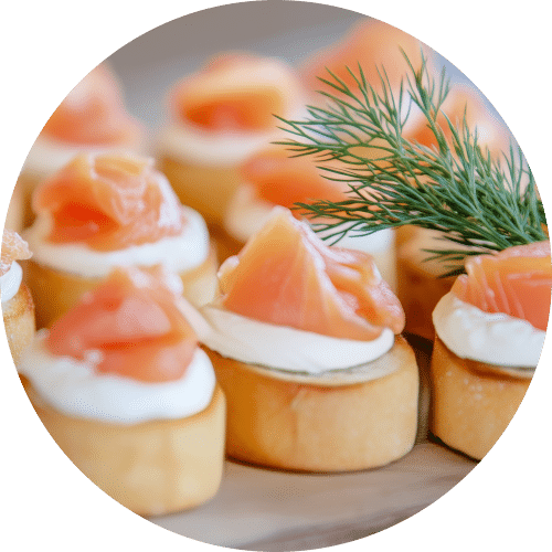 Lachs Canapé