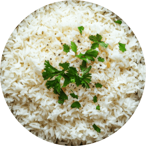 Weißer Reis